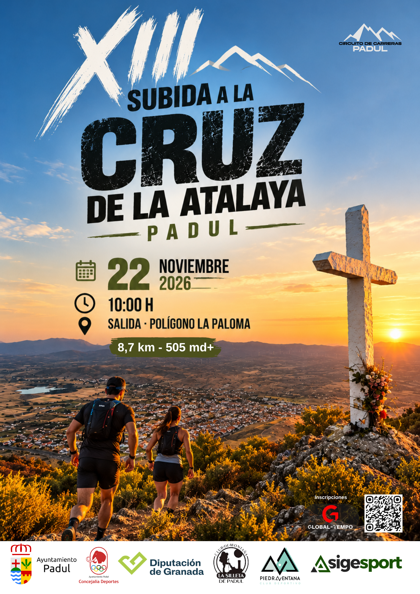 XIII SUBIDA A LA CRUZ DE LA ATALAYA - CIRCUITO CARRERAS MAMUT DE PADUL